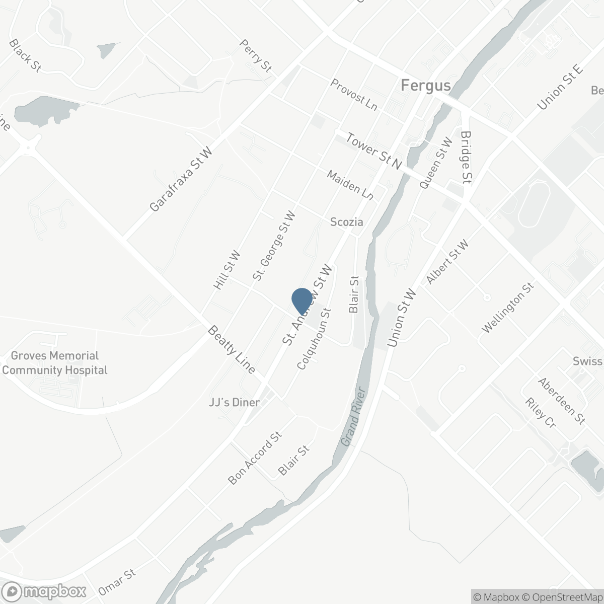 581 ST ANDREW STREET W, Fergus, Ontario N1M 1P4